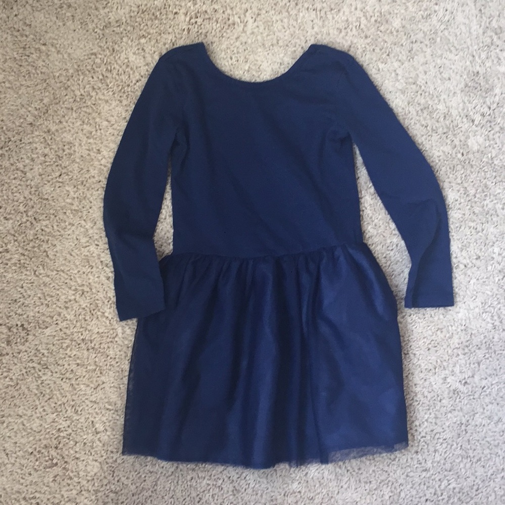 Old Navy Girls Tutu Dress 5t Navy Blue